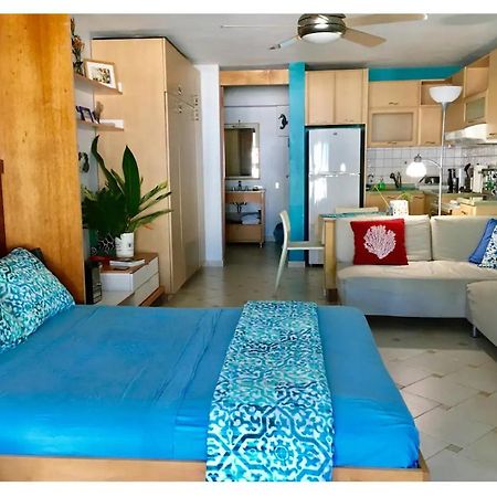 Cozy Beachfront Studio 圣胡安 外观 照片